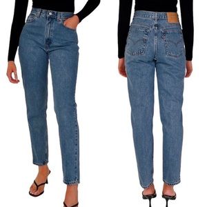 Levi’s Y2K Vintage 512 Classic Slim Tapered Jean Sz 14 S‎ Mom Jean High R…